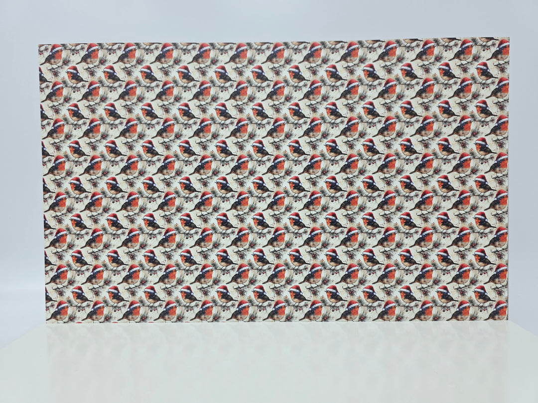 PatternPly® Full Coverage Christmas Birds MICRO