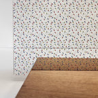 PatternPly® Scattered Micro Swirling Christmas Lights sheet showing the pattern