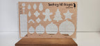 PatternPly® Scattered Micro Swirling Christmas Lights product photo 2