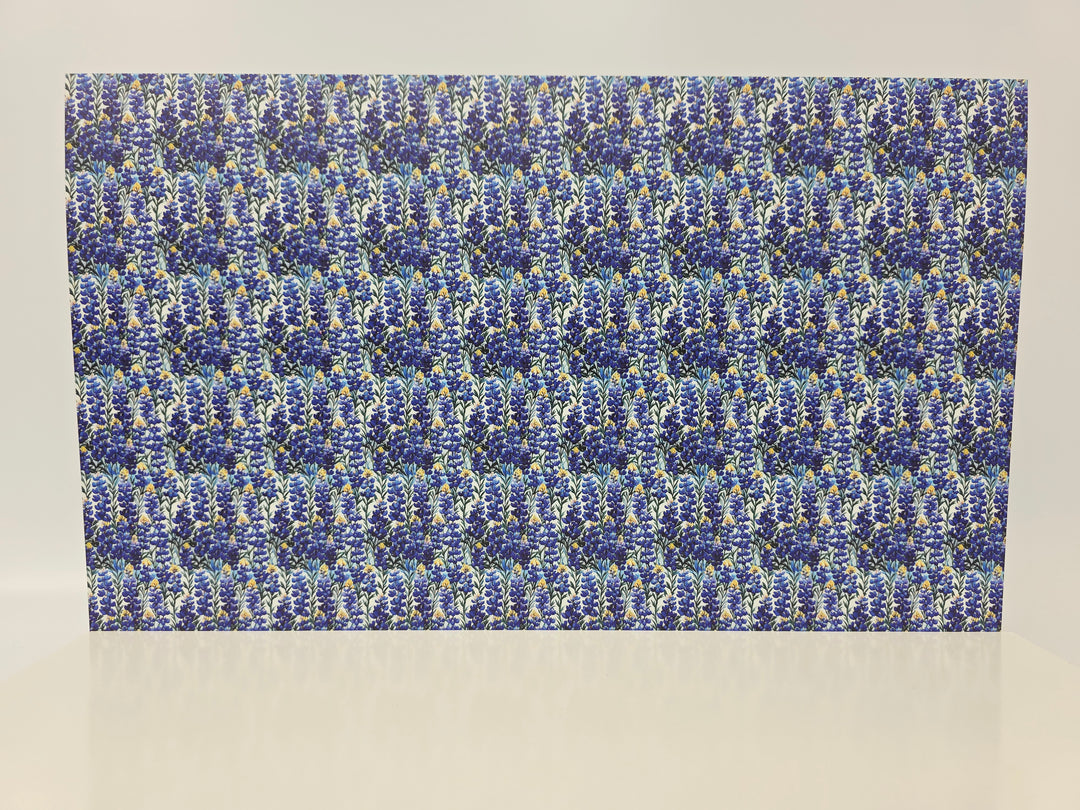 PatternPly® Full Coverage Mini Dense Bluebonnets