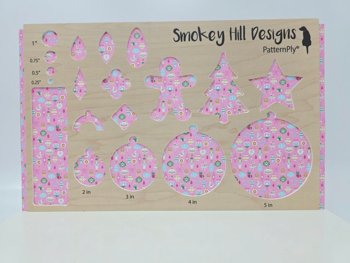 PatternPly® Full Coverage Nutcrackers and Ballerinas on Pink MICRO