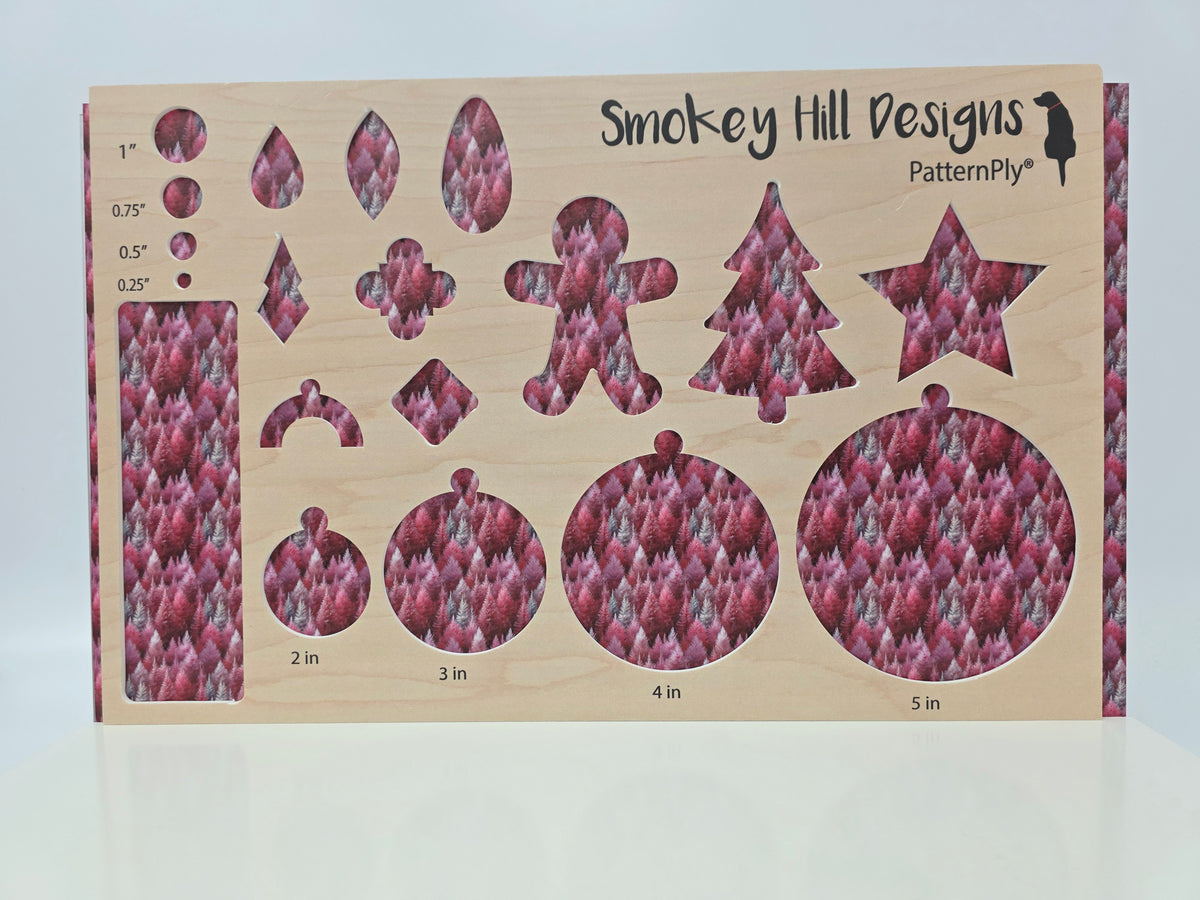 PatternPly® Full Coverage Pink and Gray Forest MICRO product photo 3