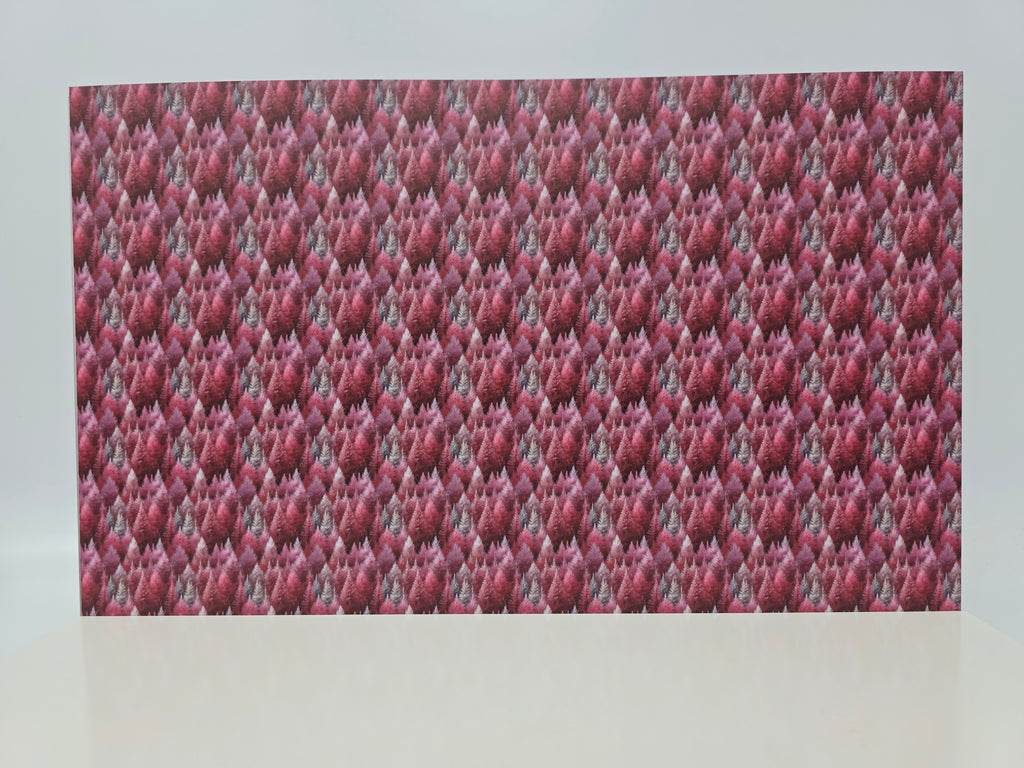 PatternPly® Full Coverage Pink and Gray Forest MICRO product photo 2