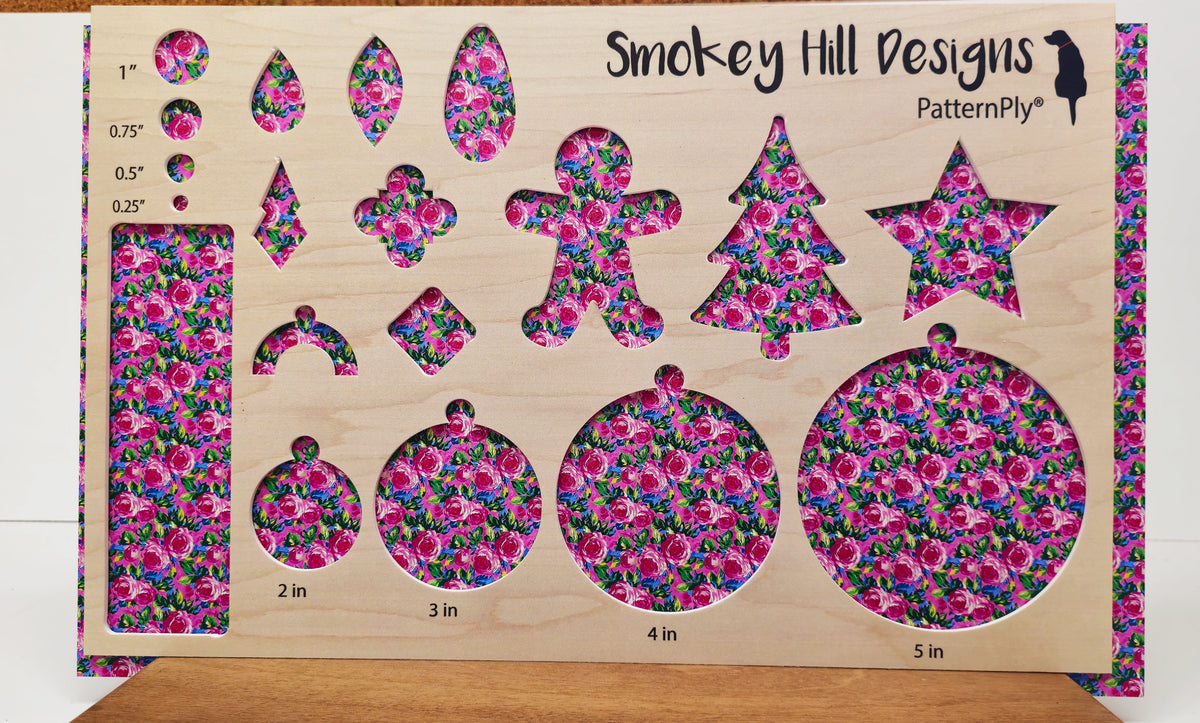 PatternPly® Full Coverage Mini Pink Preppy Roses product photo 3