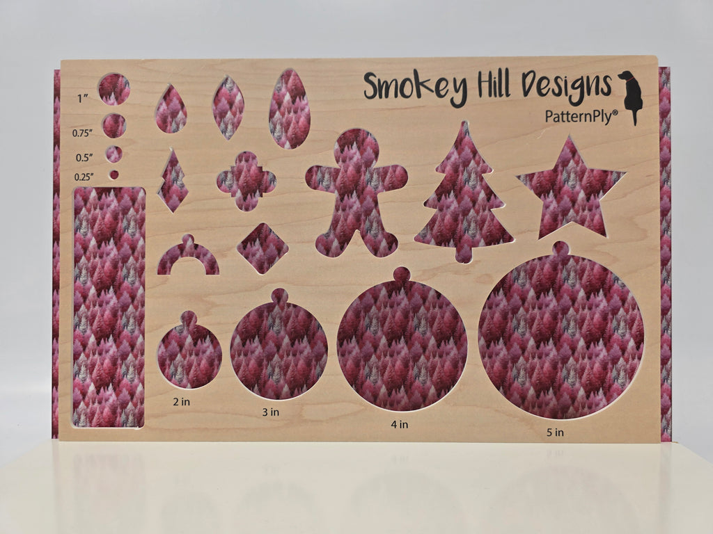 PatternPly® Transparent Micro Pink and Gray Forest product photo 3