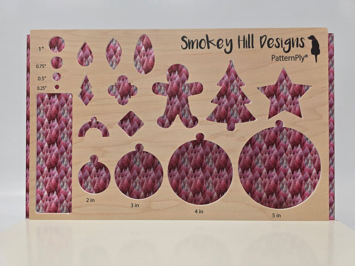 PatternPly® Transparent Micro Pink and Gray Forest product photo 3