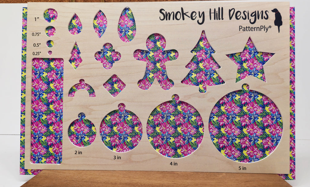 PatternPly® Full Coverage Mini Preppy Hibiscus product photo 3