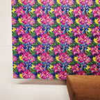 PatternPly® Full Coverage Mini Preppy Hibiscus sheet showing the pattern