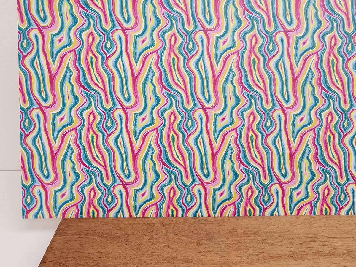 PatternPly® Full Coverage Mini Preppy Sketched Lines sheet showing the pattern