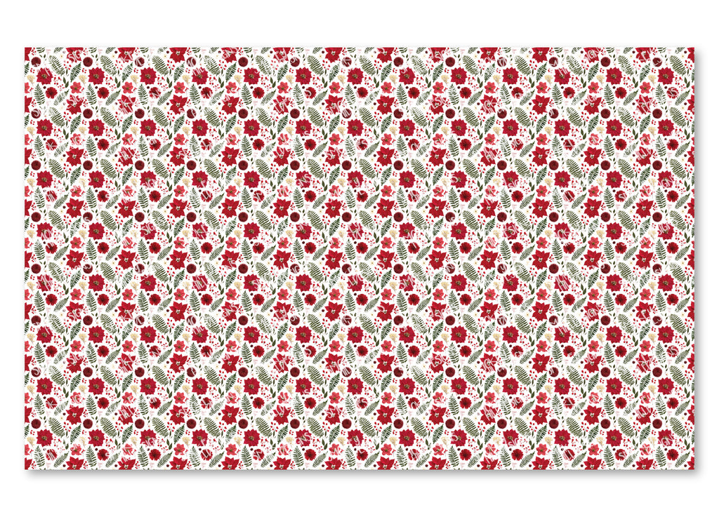 PatternPly® Scattered Mini Pressed Poinsettia product photo 2