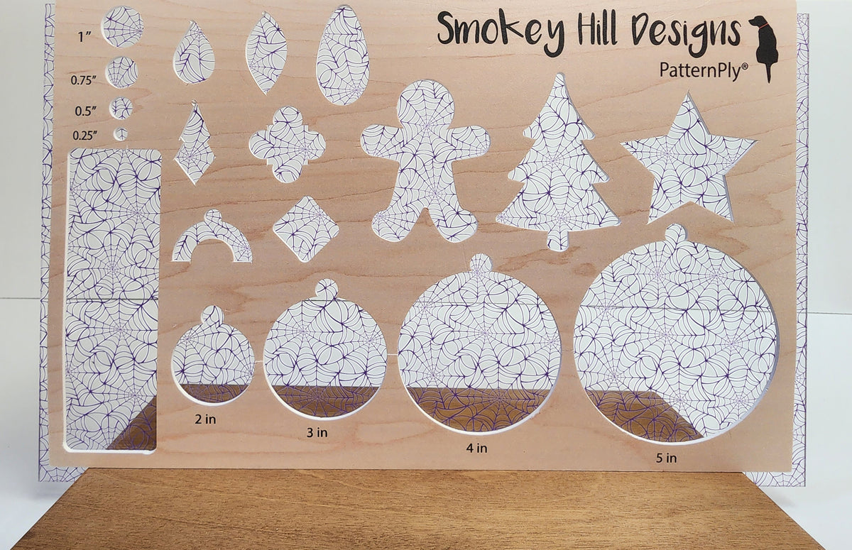 PatternPly® Scattered Purple Spiderwebs Mini product photo 2