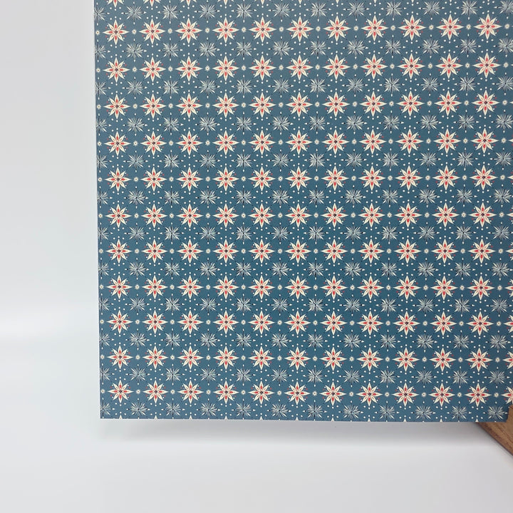 PatternPly® Full Coverage Retro Snowflakes MICRO