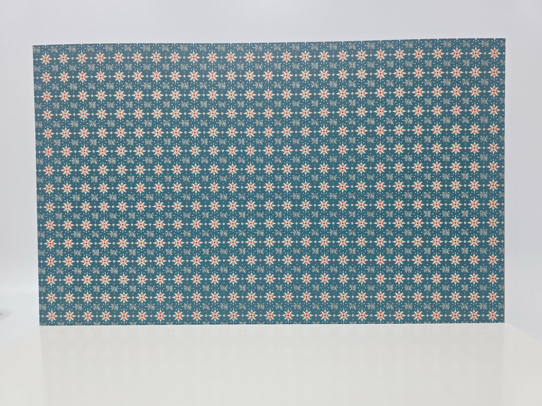 PatternPly® Full Coverage Retro Snowflakes MICRO