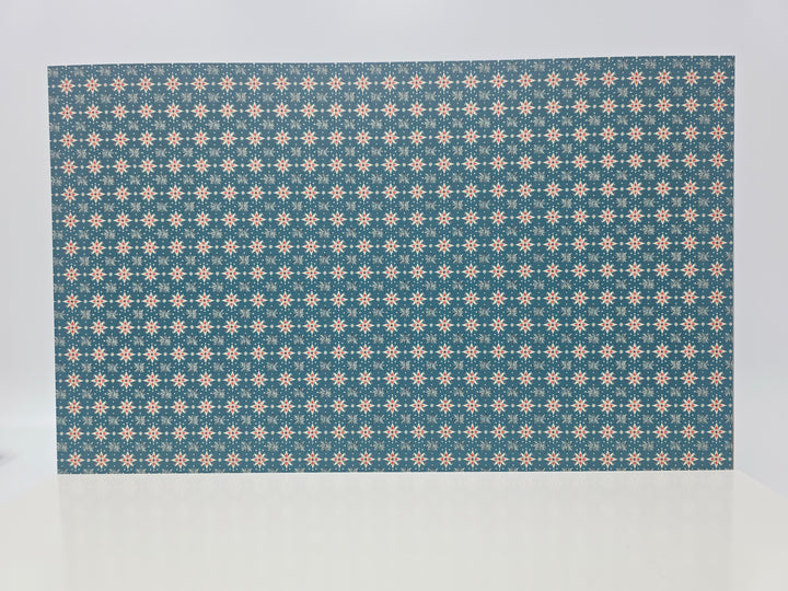 PatternPly® Full Coverage Retro Snowflakes MICRO