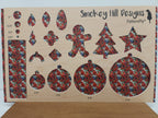 PatternPly® Full Coverage Mini Stained Glass Cardinals product photo 2