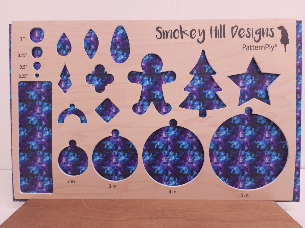 PatternPly® Full Coverage Mini Teal and Purple Ink product photo 2