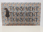 PatternPly® Transparent Mini White Bookshelves sheet showing the pattern