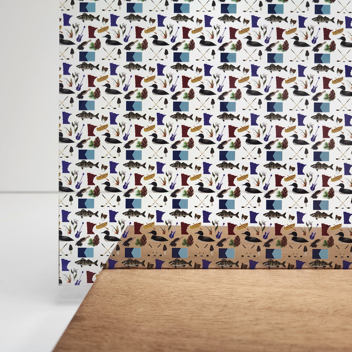 PatternPly® Scattered Minnesota Icons sheet showing the pattern
