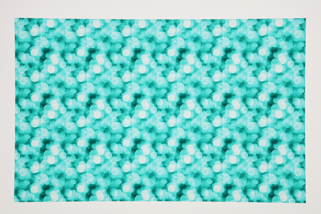 PatternPly® Transparent Blue Mint Bokeh