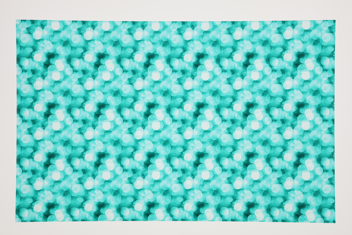 PatternPly® Transparent Blue Mint Bokeh