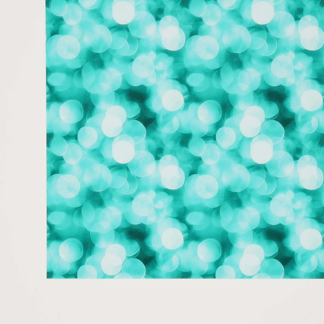 PatternPly® Transparent Blue Mint Bokeh