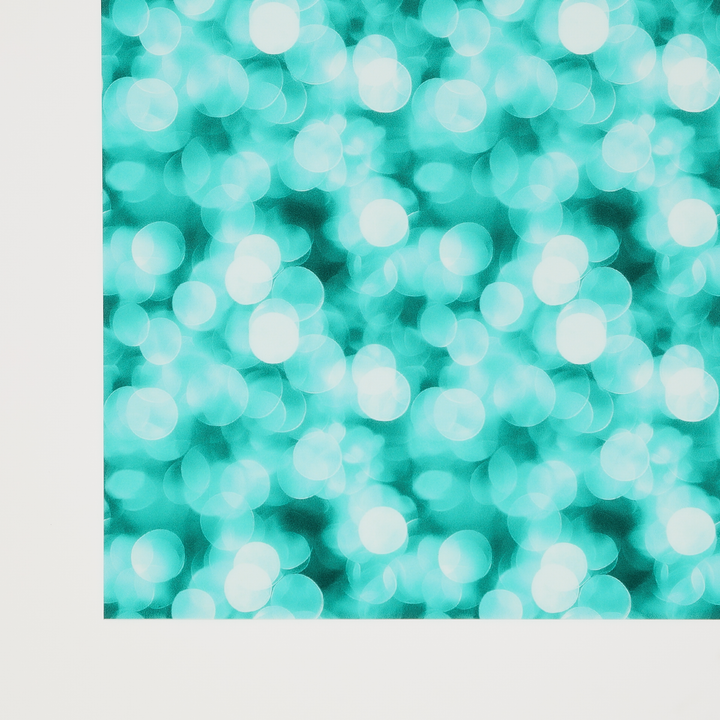 PatternPly® Transparent Blue Mint Bokeh