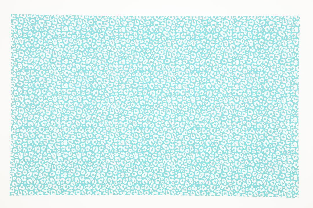 PatternPly® Scattered Leopard Blue Mint