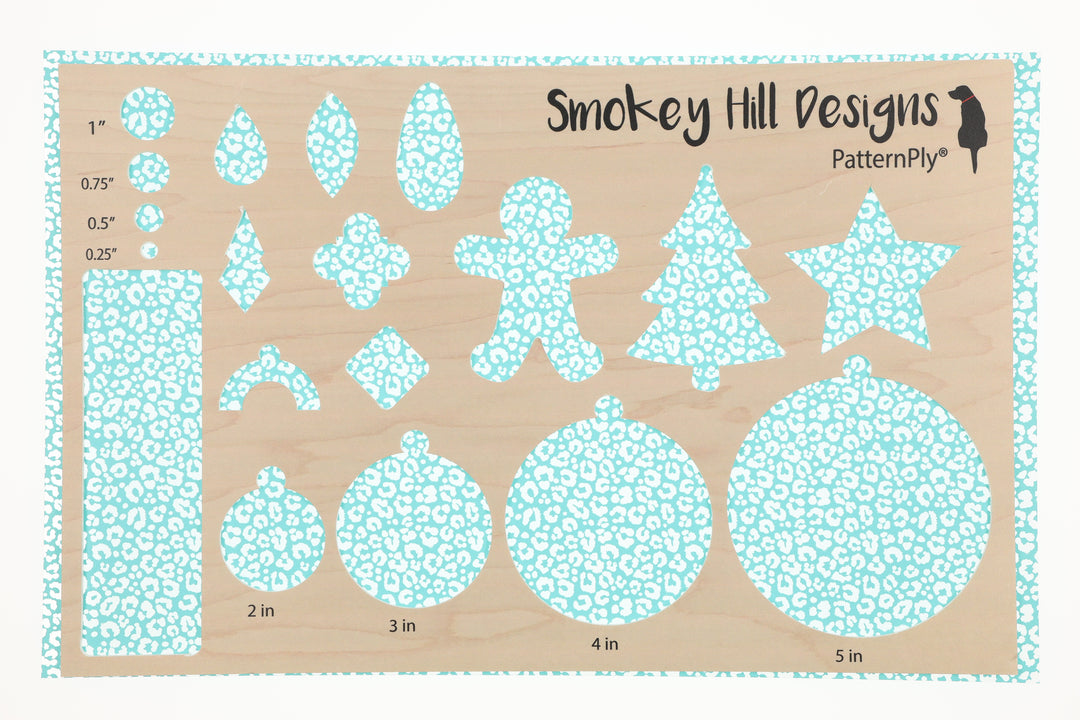 PatternPly® Scattered Leopard Blue Mint