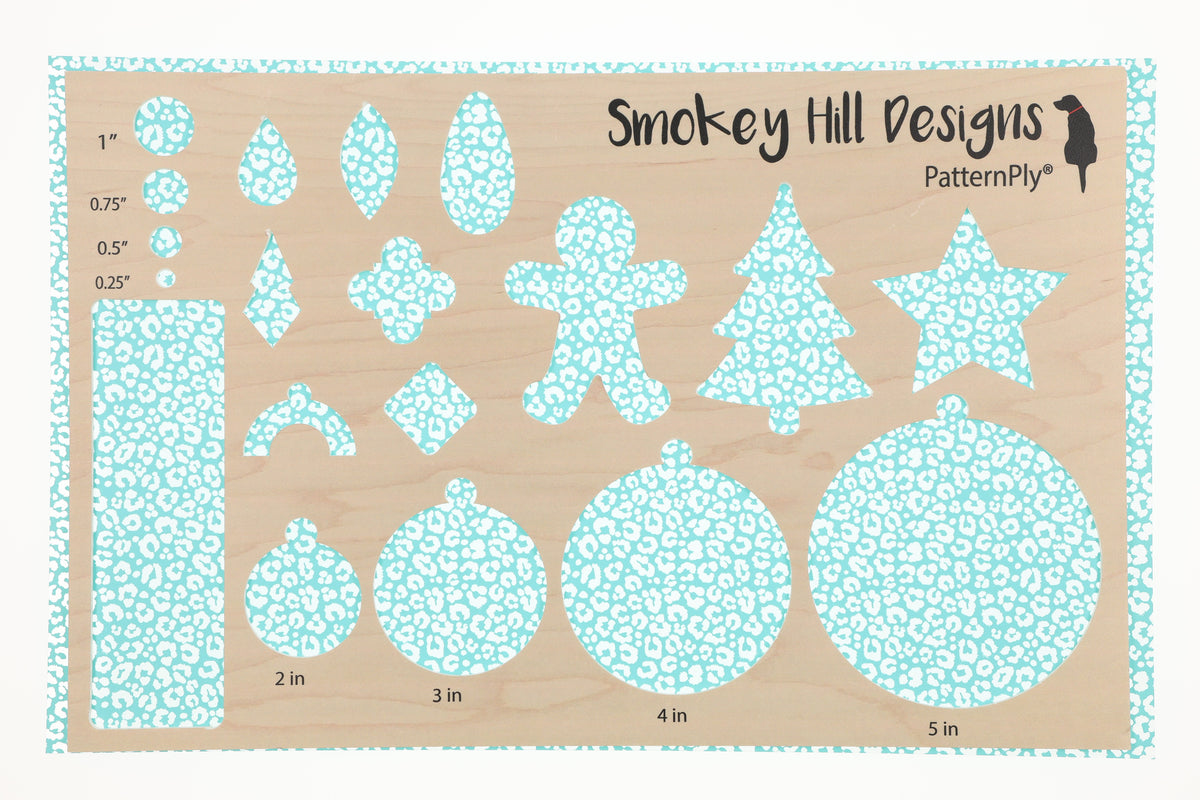PatternPly® Scattered Leopard Blue Mint product photo 3