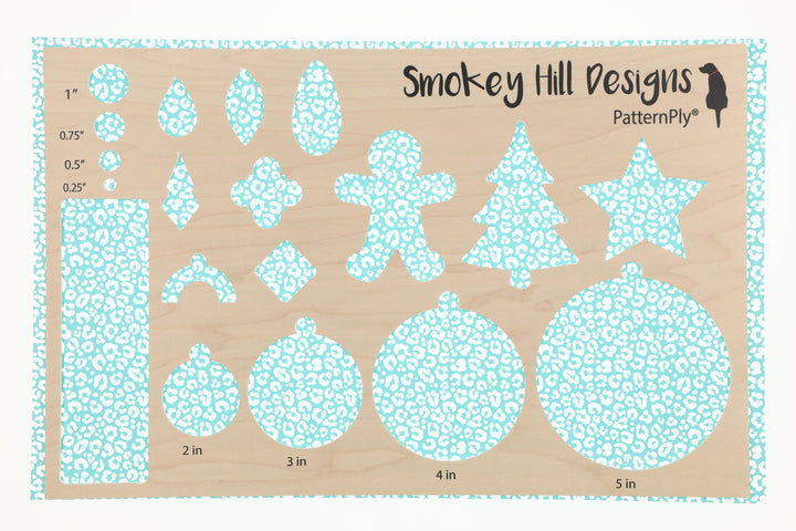 PatternPly® Scattered Leopard Blue Mint