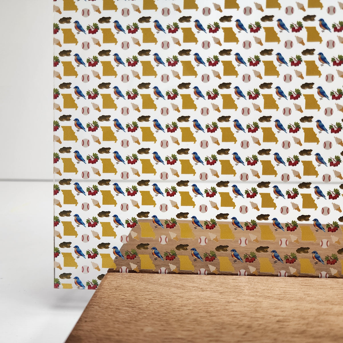 PatternPly® Scattered Missouri Icons sheet showing the pattern