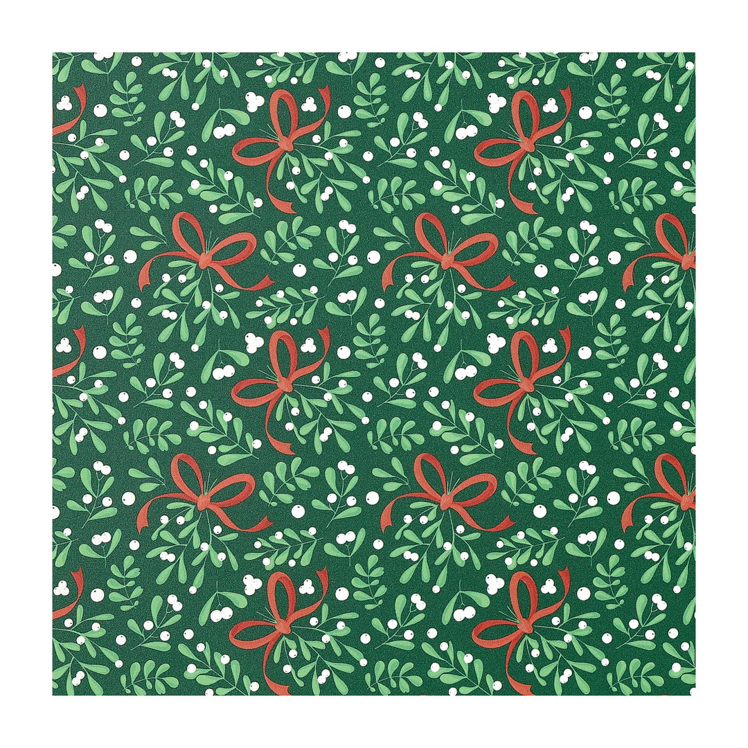 PatternPly® Transparent Mistletoe and Bows