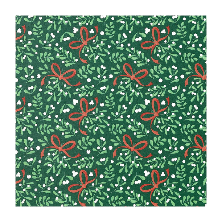 PatternPly® Transparent Mistletoe and Bows