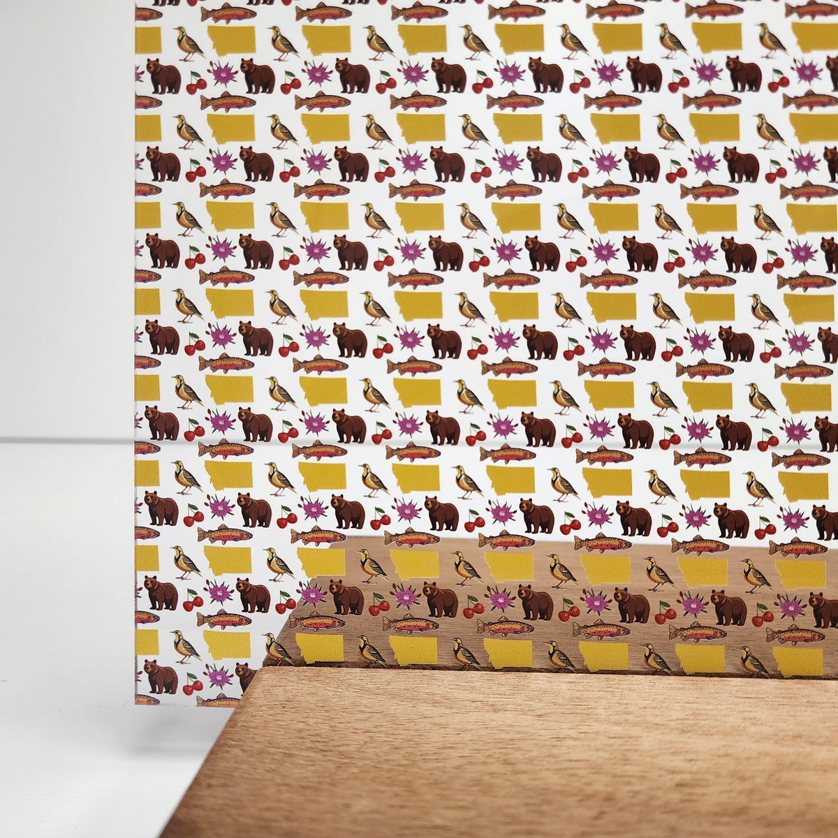 PatternPly® Scattered Montana Icons sheet showing the pattern