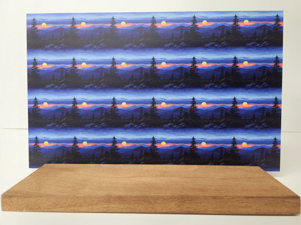 PatternPly® Full Coverage Mountains and Evergreens product photo 3