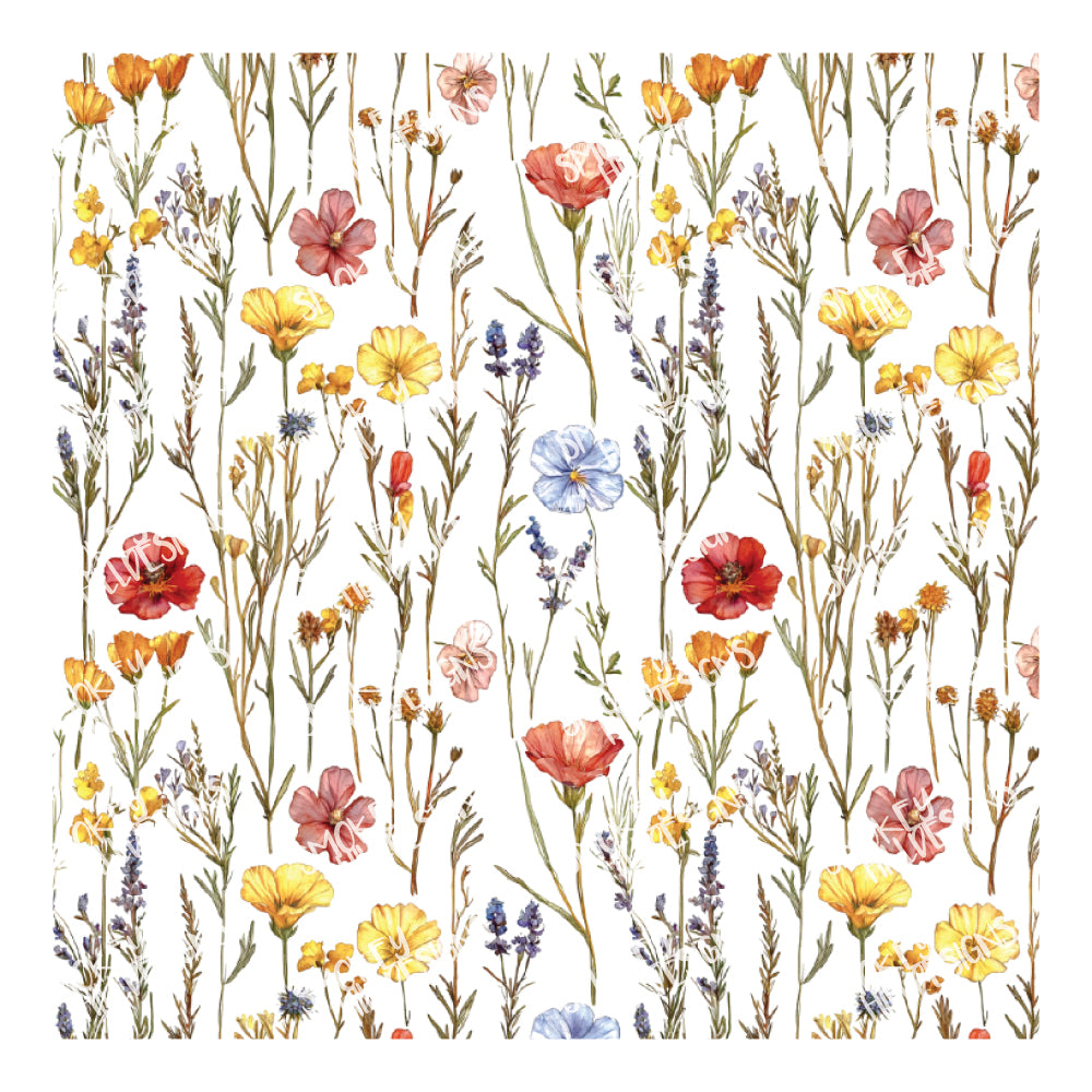 PatternPly® Scattered Multi Wildflowers