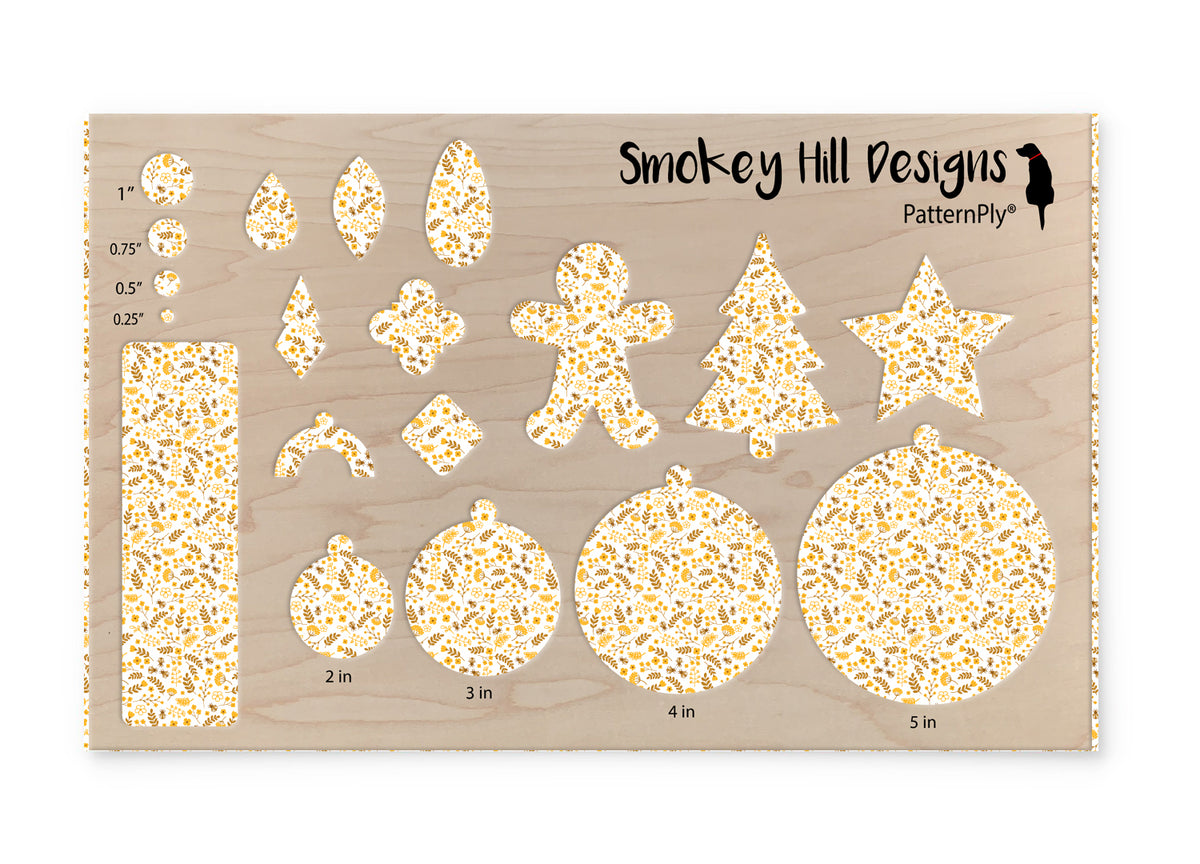 PatternPly® Full Coverage Mustard Yellow Bees and Flowers product photo 3