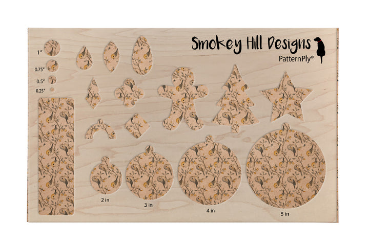 PatternPly® Naturals Birds on Branches VERTICAL