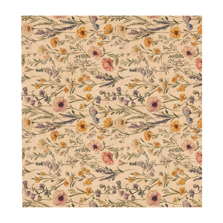 PatternPly® Naturals Pressed Wildflowers VERTICAL