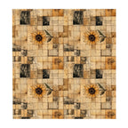 PatternPly® Naturals Sunflower Scrapbook VERTICAL sheet showing the pattern