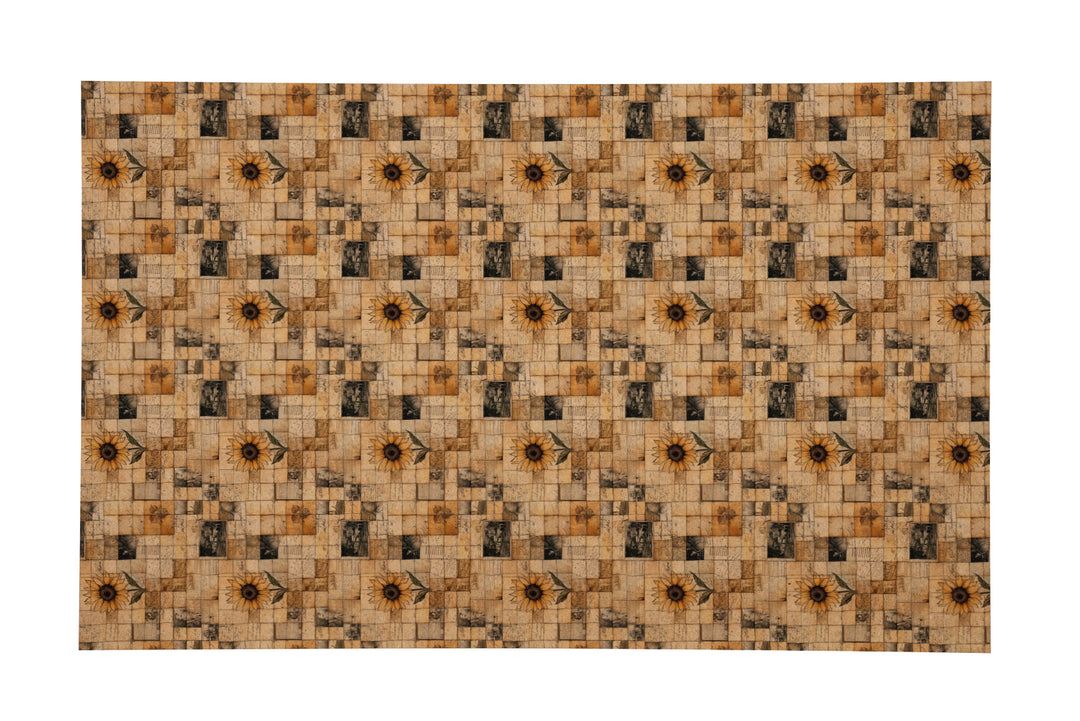 PatternPly® Naturals Sunflower Scrapbook VERTICAL
