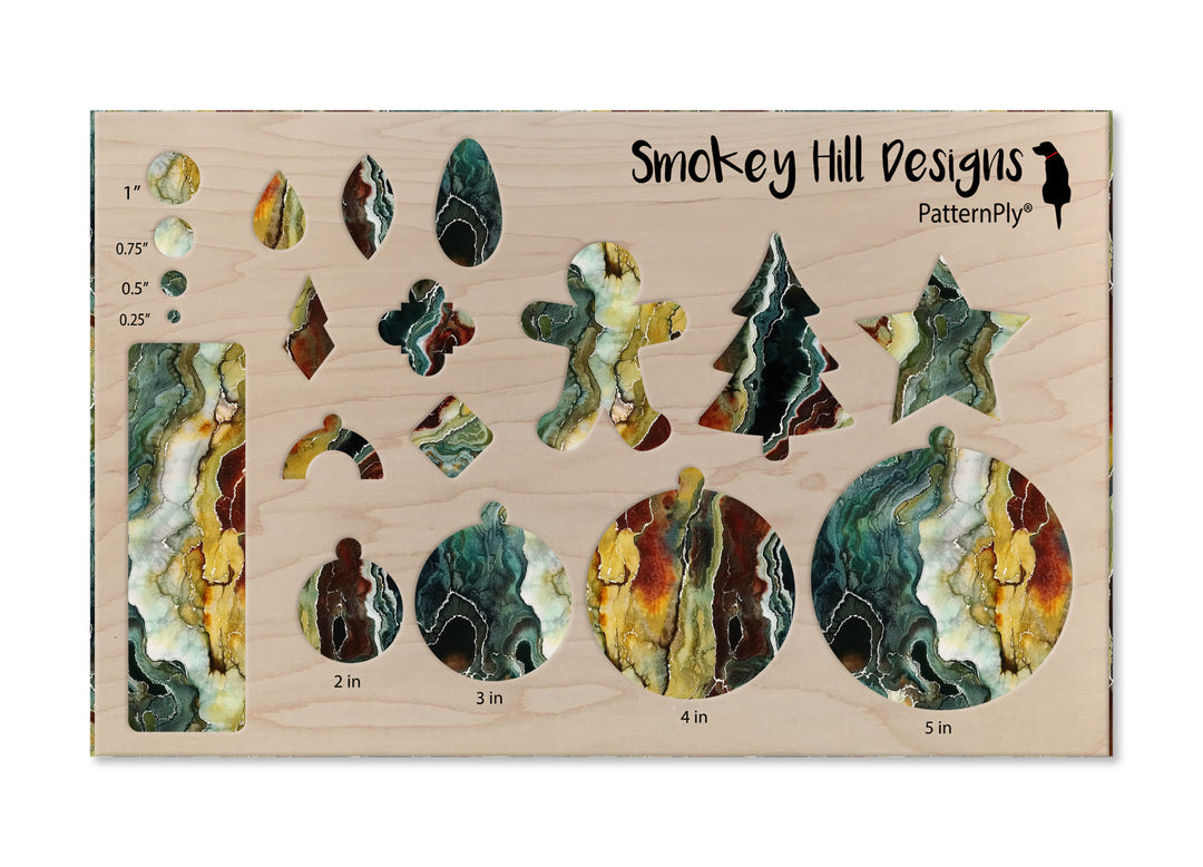 PatternPly® Full Coverage Natural Geode Large