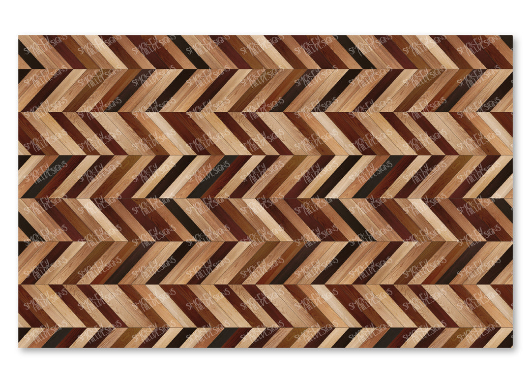 PatternPly® Full Coverage Natural Herringbone VERTICAL