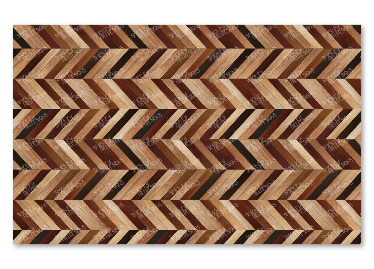 PatternPly® Full Coverage Natural Herringbone VERTICAL product photo 2