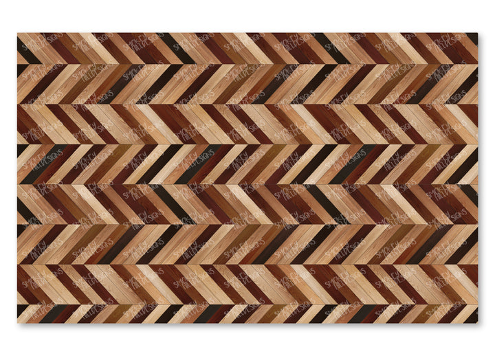 PatternPly® Full Coverage Natural Herringbone VERTICAL
