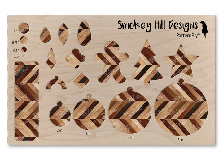 PatternPly® Full Coverage Natural Herringbone VERTICAL