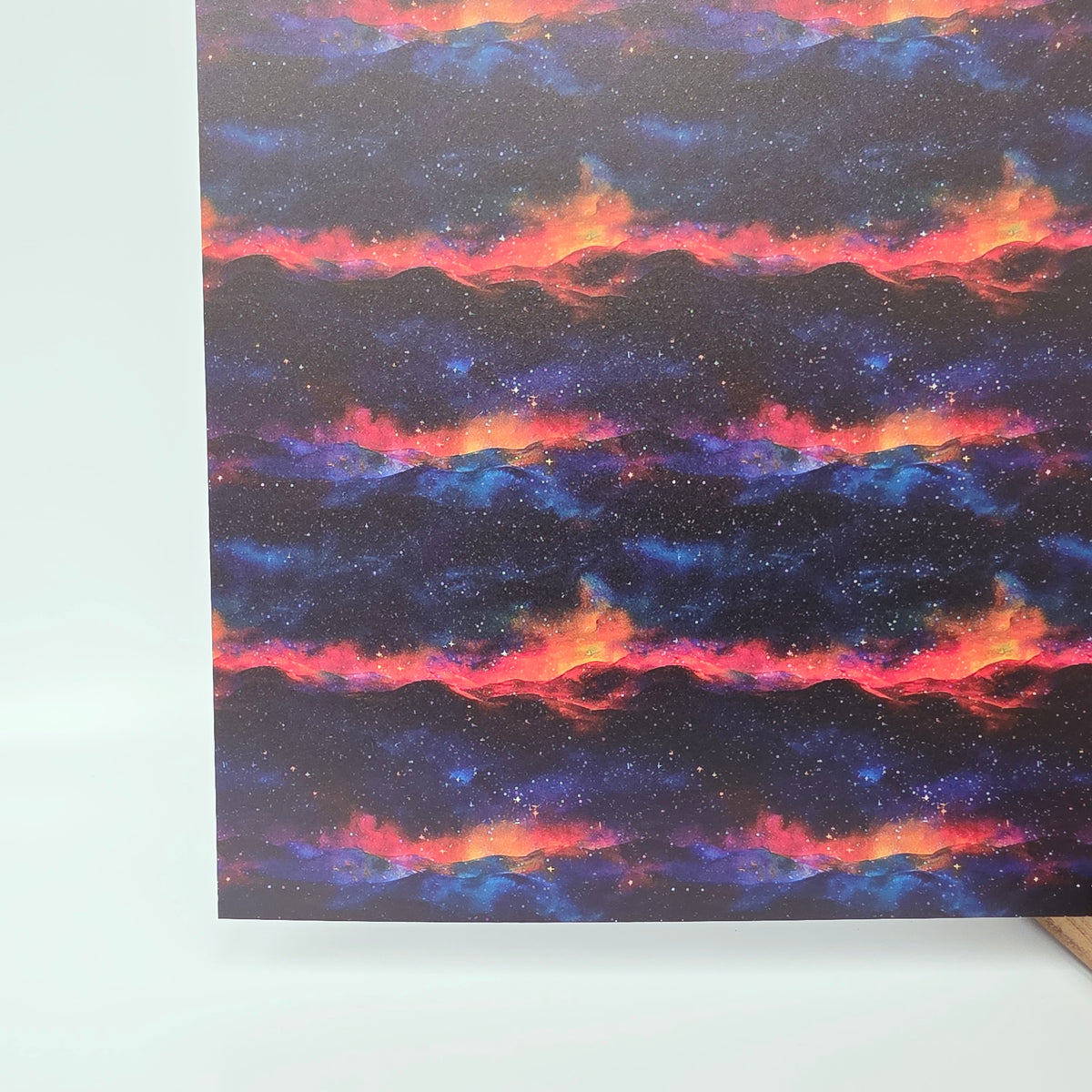 PatternPly® Full Coverage Nebula Sky sheet showing the pattern