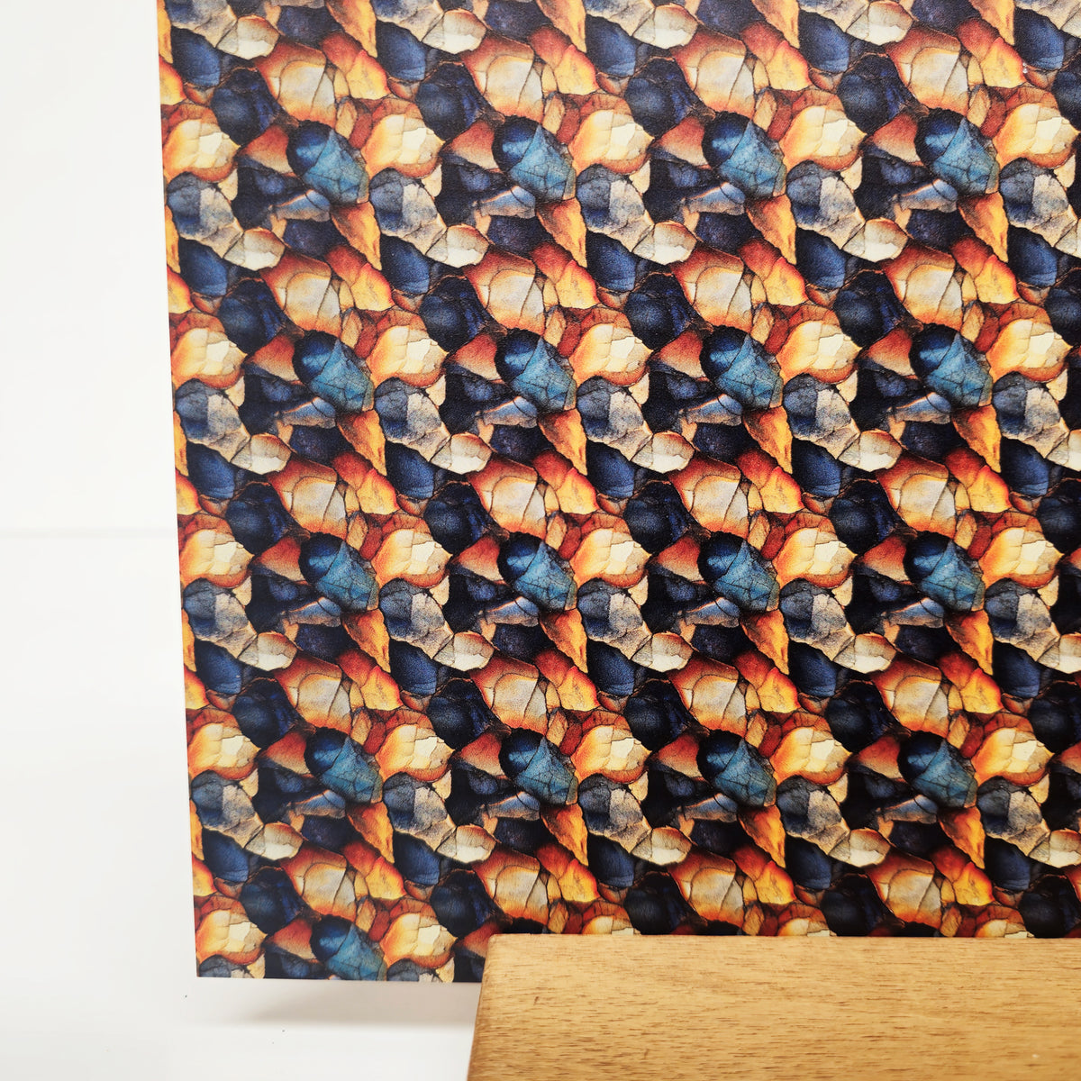 PatternPly® Full Coverage Mini Neutral Ink sheet showing the pattern