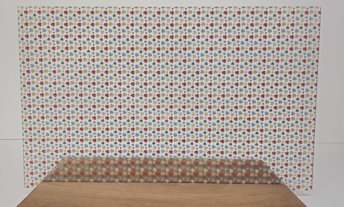 PatternPly® Scattered Neutral Shamrocks product photo 3