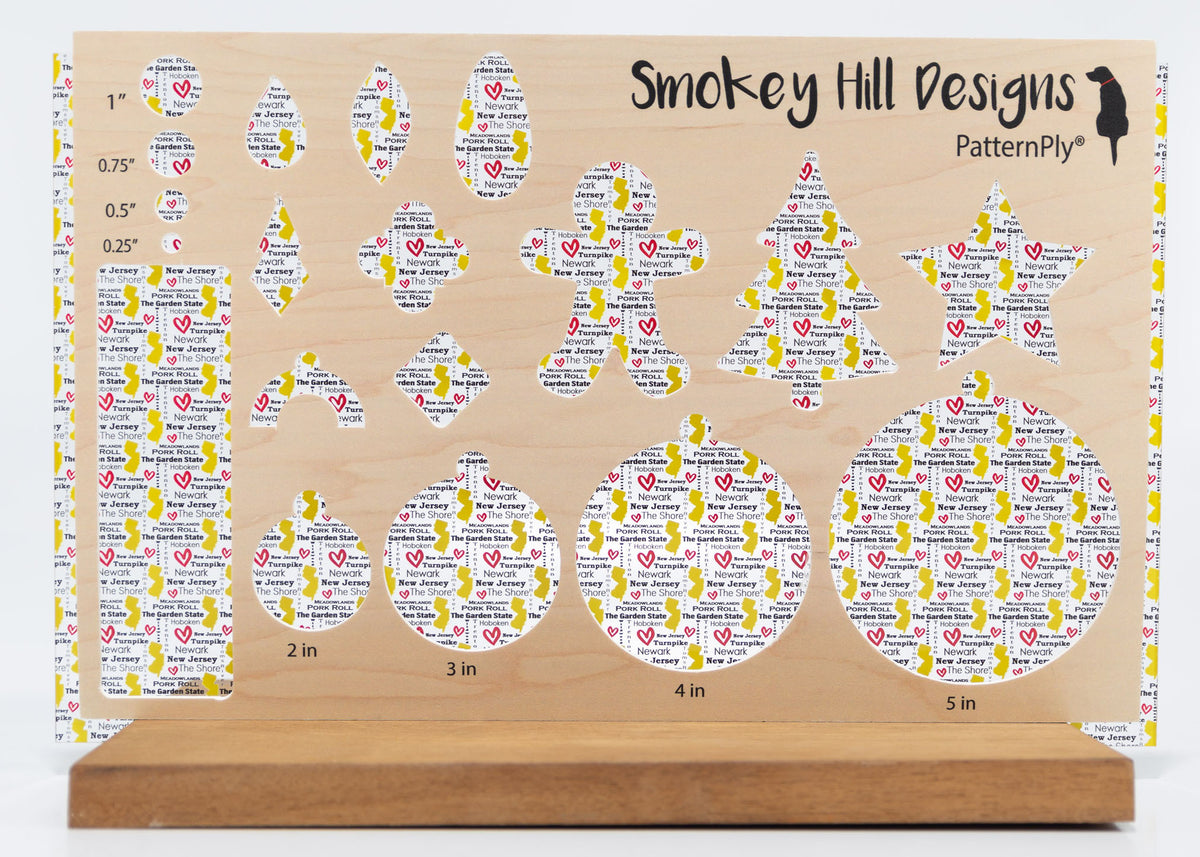 PatternPly® Scattered New Jersey Words product photo 2